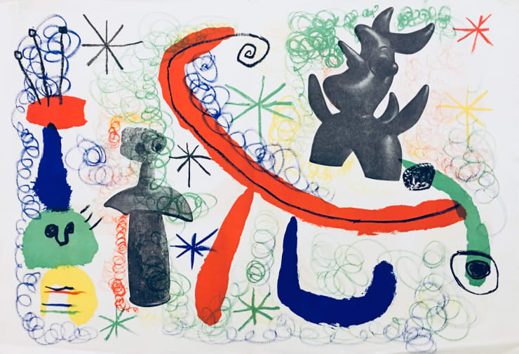 Joan Miró From 'Derrière le Miroir - Miró', 1950