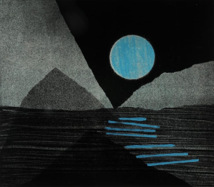 Nigel Swift, Arctic Moon, 2019