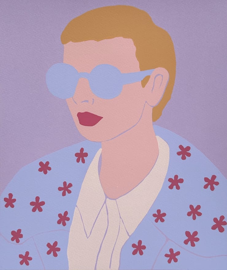 Susie Stone, Mauve Mood, 2023