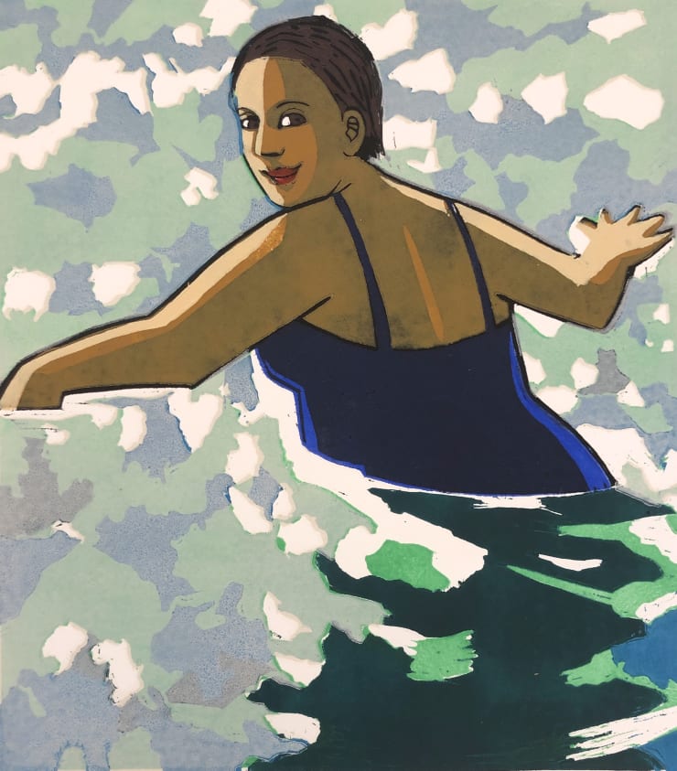 Anita Klein, Into the Summer Sea, 2023