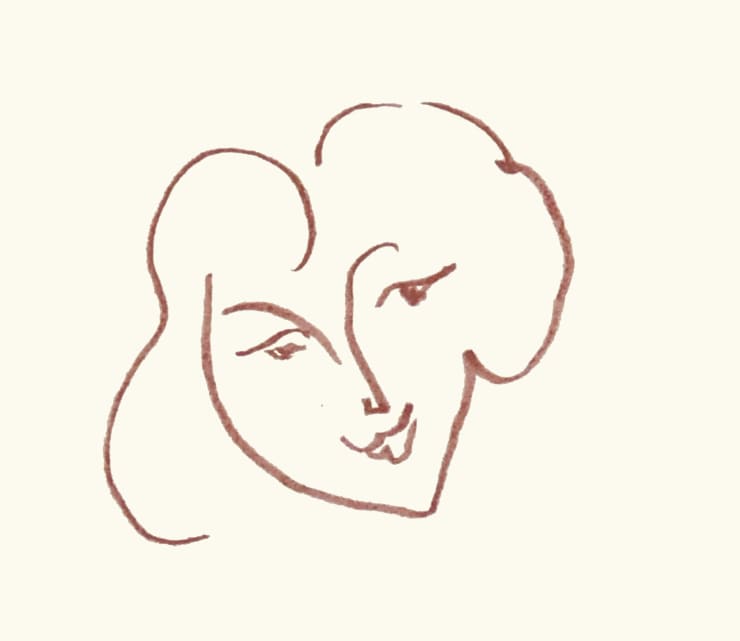 Henri Matisse Plate 148. Florilège des Amours de Ronsard, 1948