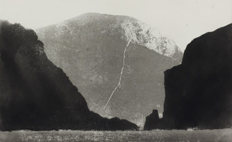 Norman Ackroyd, Oiseval from Dunn, 2010