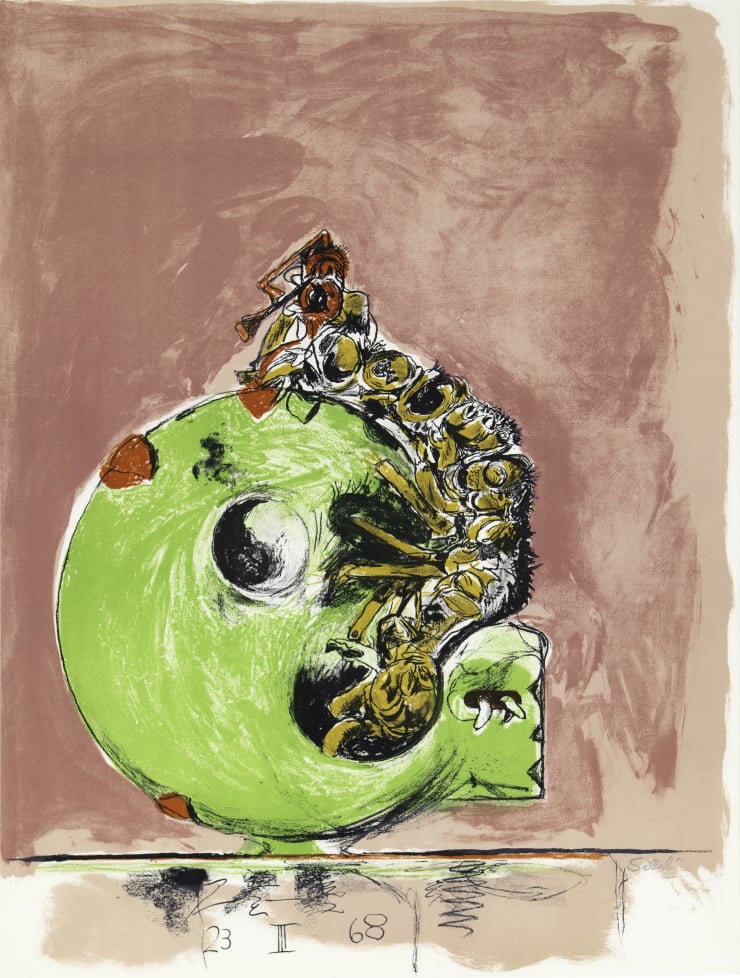 Graham Sutherland Emerging Insect, 1968