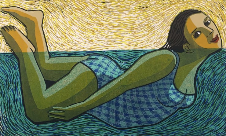 Anita Klein Open Studio, The Beautiful Water (TP1) , 2020