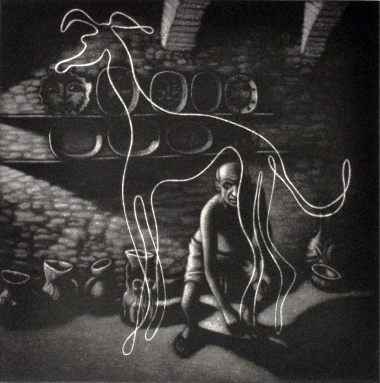 Mychael Barratt, Picasso's Dog I, 2018