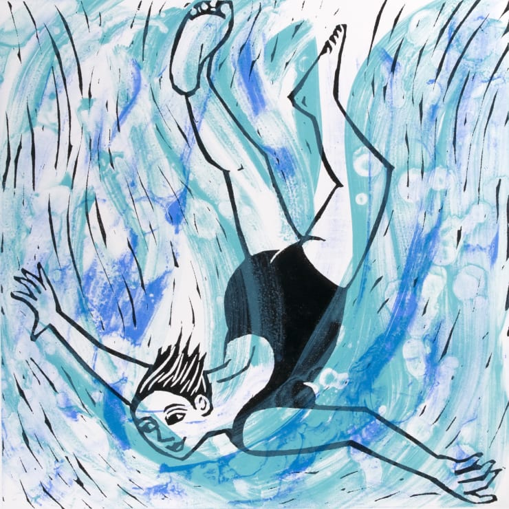 Anita Klein, Diving in Summer, 2024