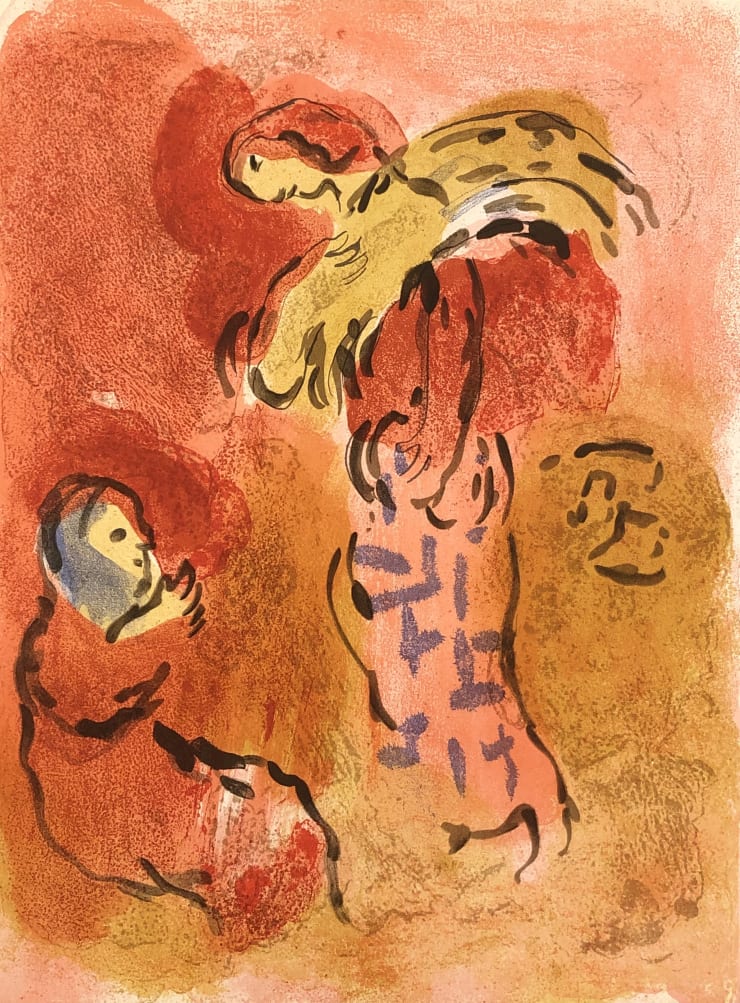 Marc Chagall Ruth, the gleaner, 1960