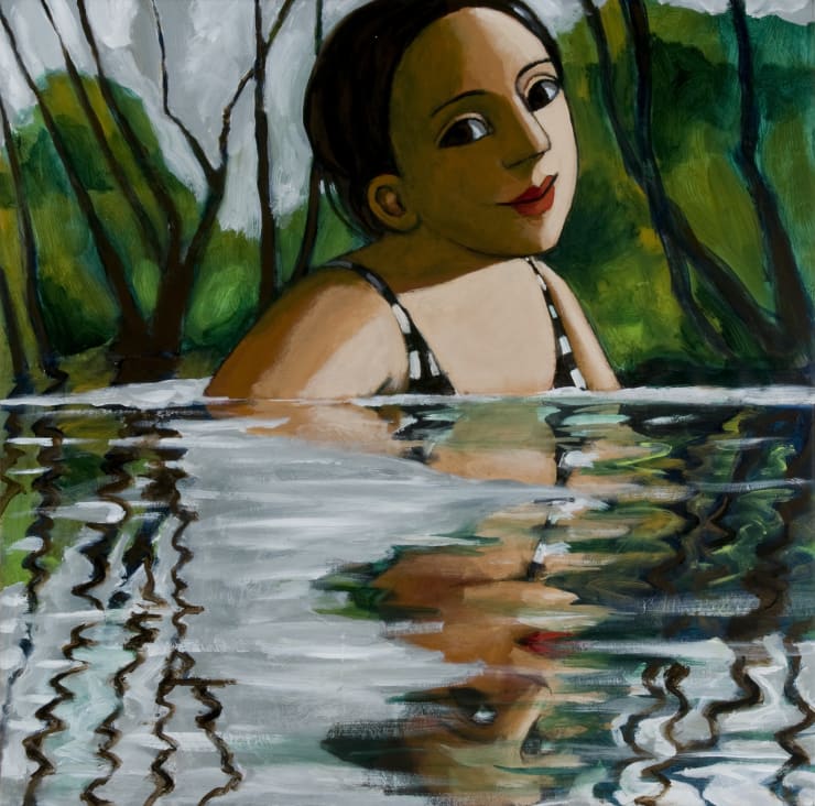 Anita Klein, Lake Swim, 2020
