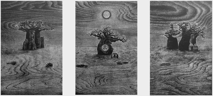 Ade Adesina, Beyond the Line, 2018