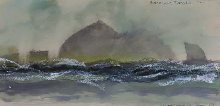 Norman Ackroyd Approaching Flannan, 2011