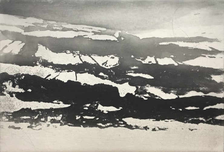 Norman Ackroyd Wharfedale in February, 2019