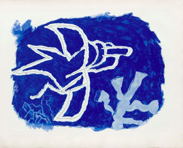 Georges Braque Oiseaux VIII, 1962