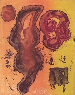John Hoyland, Rivers of Surprise (The Italian Etchings), 1989
