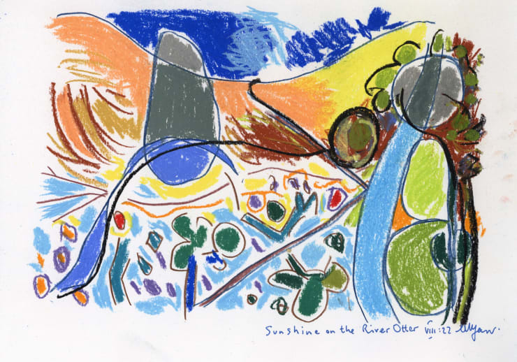 Andrew Marr Sunshine on the River Otter VIII:22, 2022