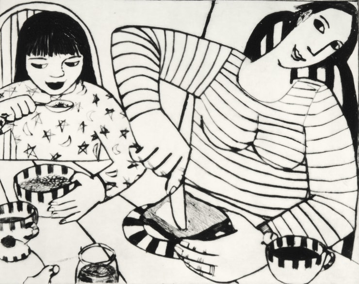 Anita Klein, Breakfast with Leila, 1998