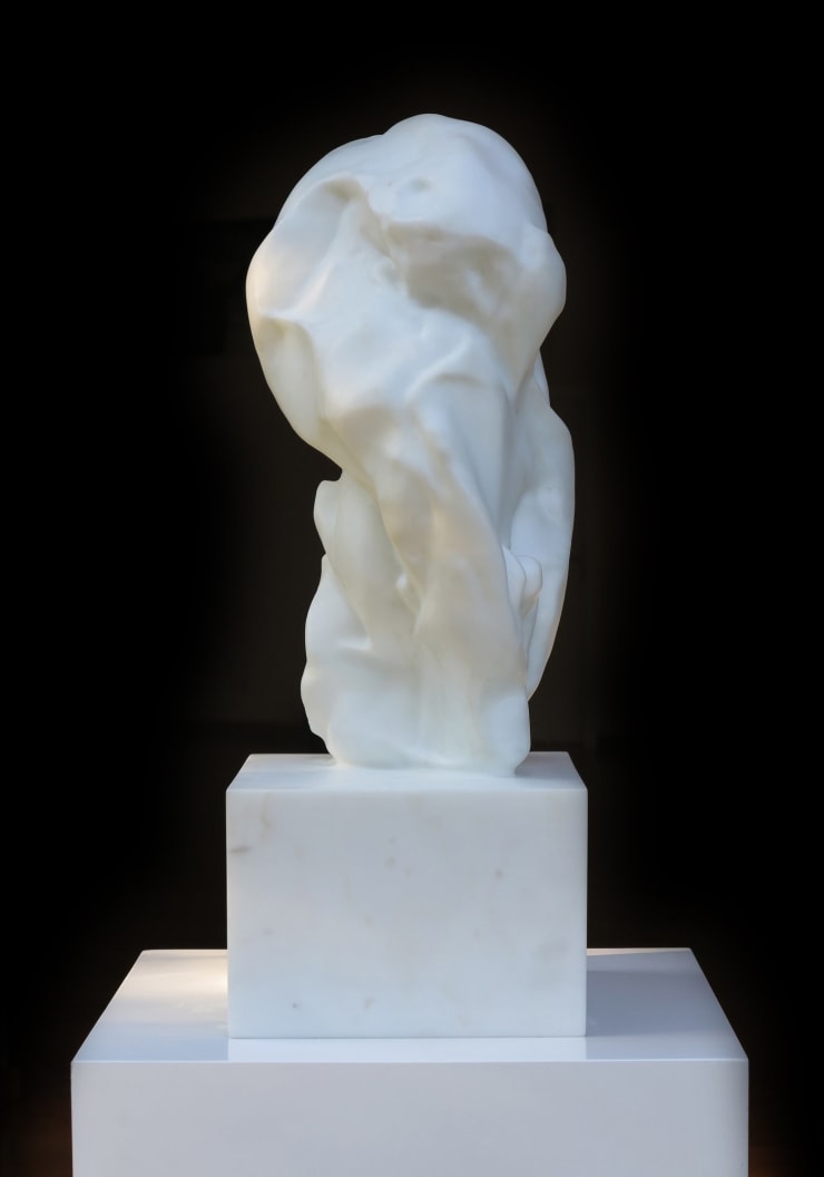 Untitled (VI), 2013, Statuario Michelangelo marble, 58.5 x 23.5 x 22 cm. Unique