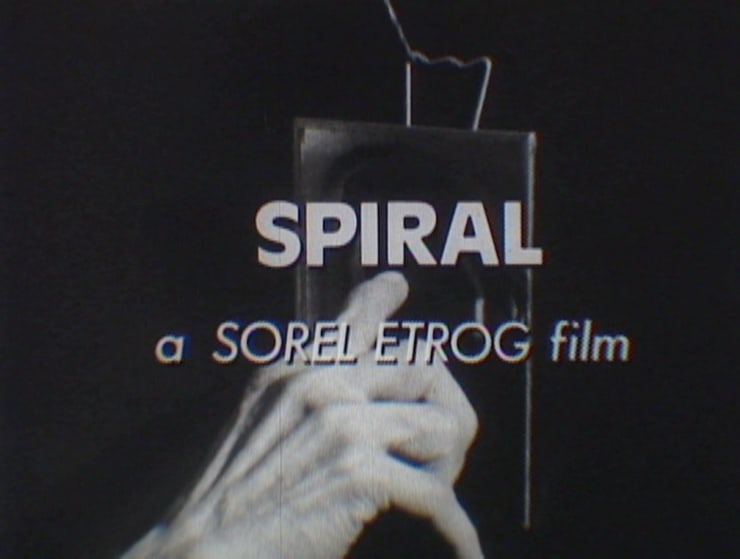 Sorel Etrog Finissage and Screening