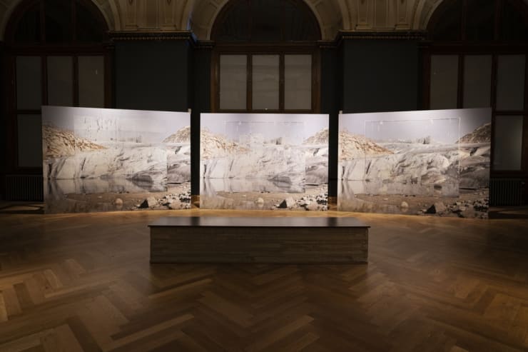Noémie Goudal at the Natural History Museum in Vienna