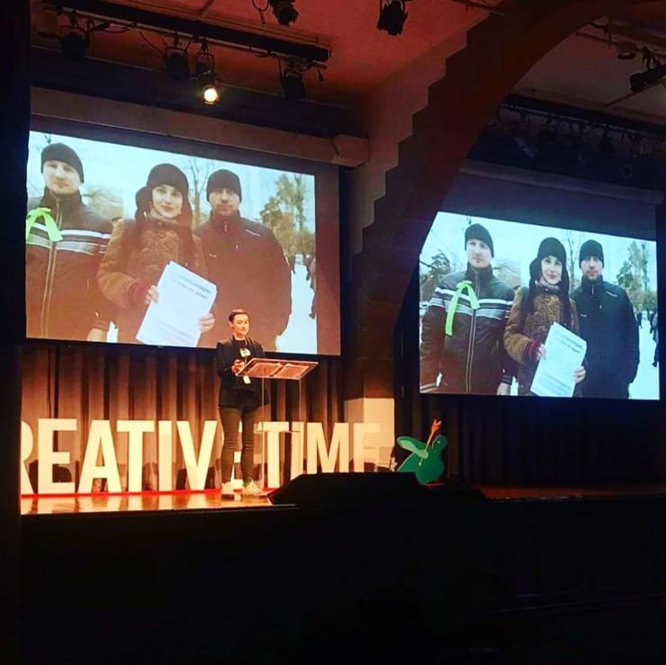 Victoria Lomasko at The Creative Time Summit