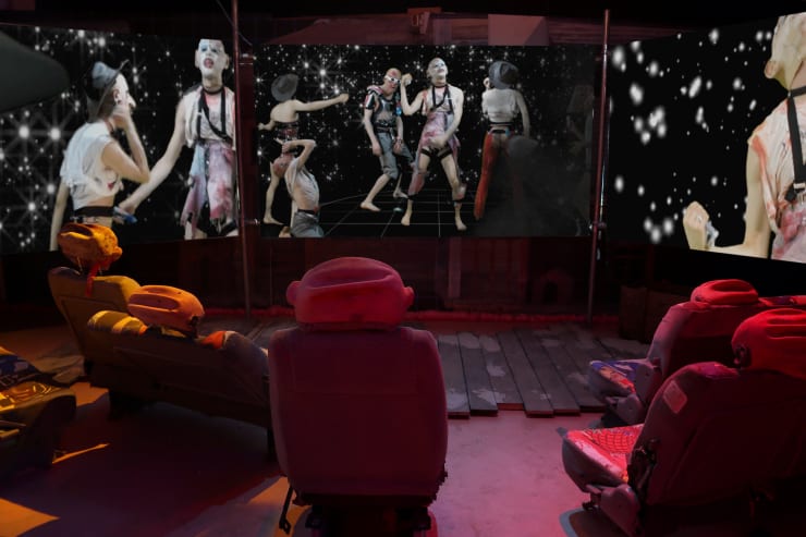 Jenkin van Zyl, Escape from Fort Bravo, installation view, Royal Academy of Art, 2016. © Jenkin van Zyl. Courtesy the artist and Edel Assanti.