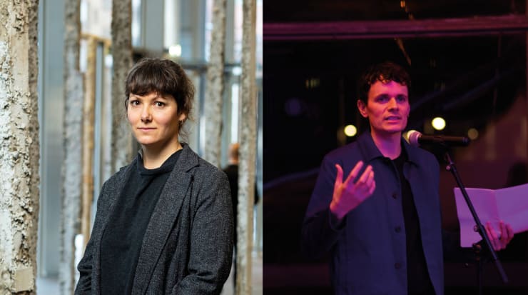 Jodie Carey and Joseph Constable in conversation