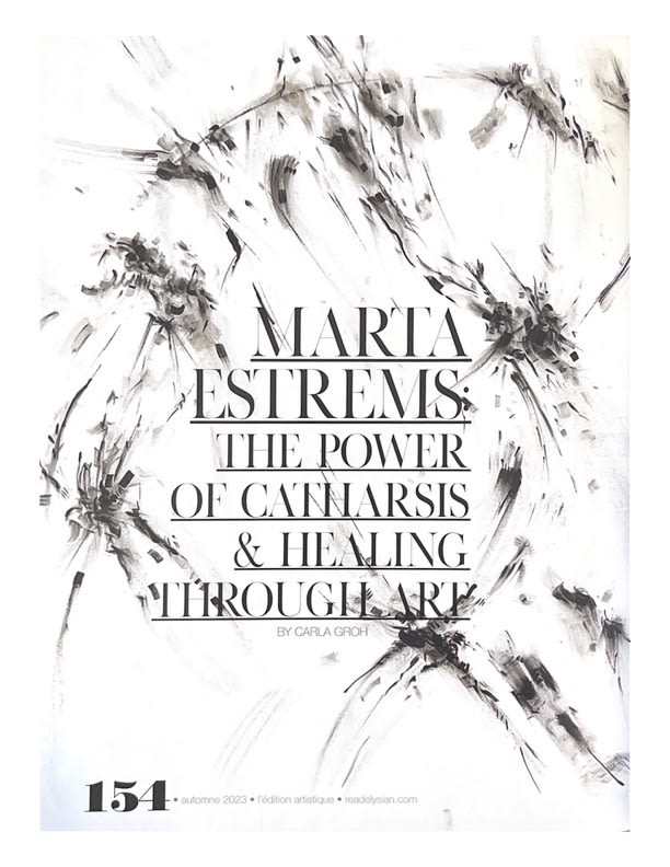 Marta Estrems: The Power of Catharsis and Healing Through Art