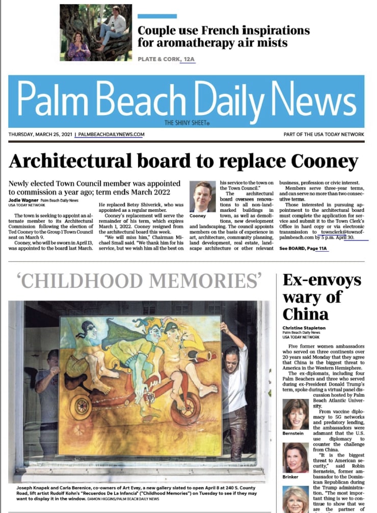 Palm Beach Daily News - Front Page
