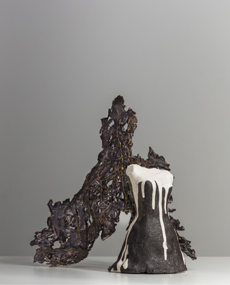 Shereen Shalhoub Flawless I, 2019 Ceramic, acrylic, and silicon 28 x 29 x 31 cm 11 x 11 3/8 x 12 1/4 in