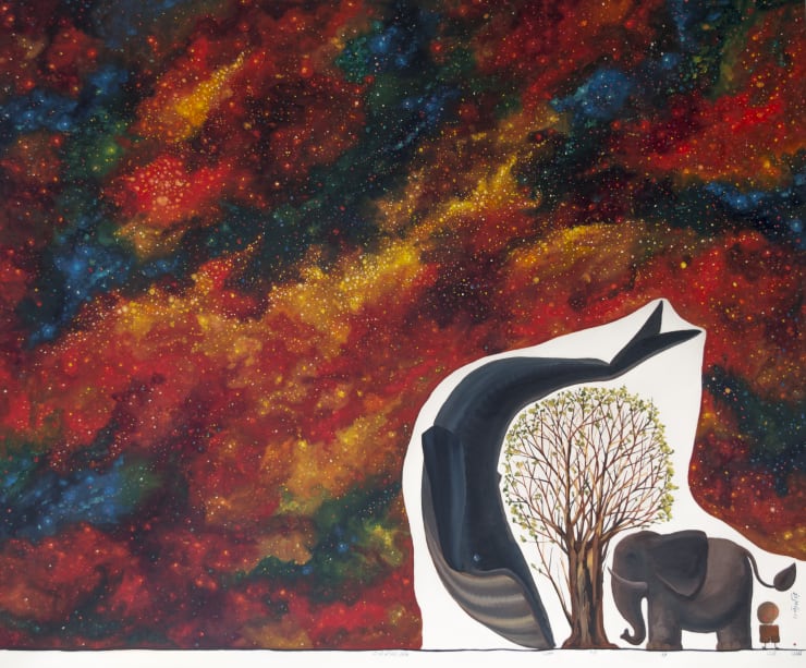 Majd Kurdieh Untitled, 2018 Oil on canvas 150 x 125 cm 59 x 49 1/4 in