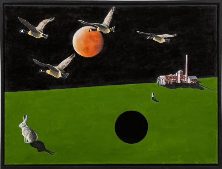 Nele Ouwens A Rabbit's Dream, 2018 Oil on canvas 60 x 80 cm 23 1/2 x 31 1/2 in