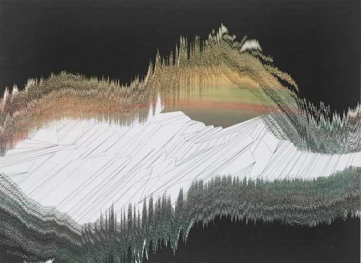 Susanne Poitter Fictional Landscape VII, 2018 Silkscreen on BFK Rives 98 x 70 cm 38 1/2 x 27 1/2 in