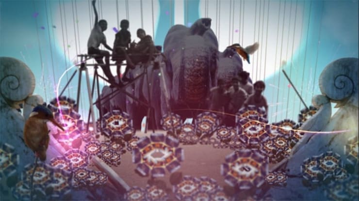 Vishal Shah Epoh IV, 2015 Color screen print on paper, hand printed on Bütten paper 51 x 33 cm 20 x 13 in