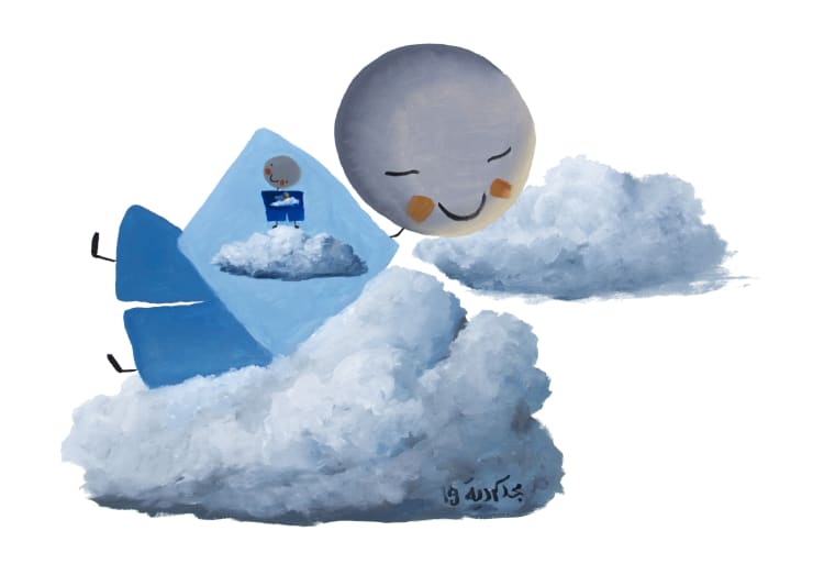 Majd Kurdieh Untitled, 2019 Oil on paper 50 x 70 cm 19 3/4 x 27 1/2 in