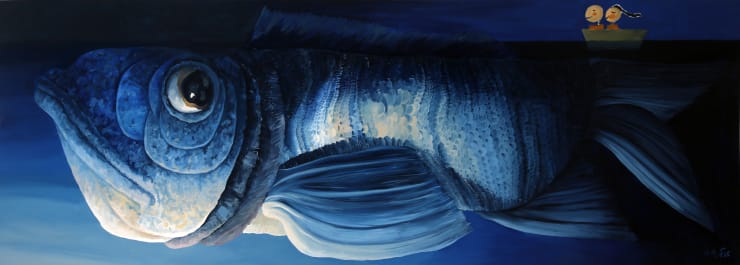 Majd Kurdieh Untitled, 2017 Oil on canvas 100 x 292 cm 39 1/4 x 115 in