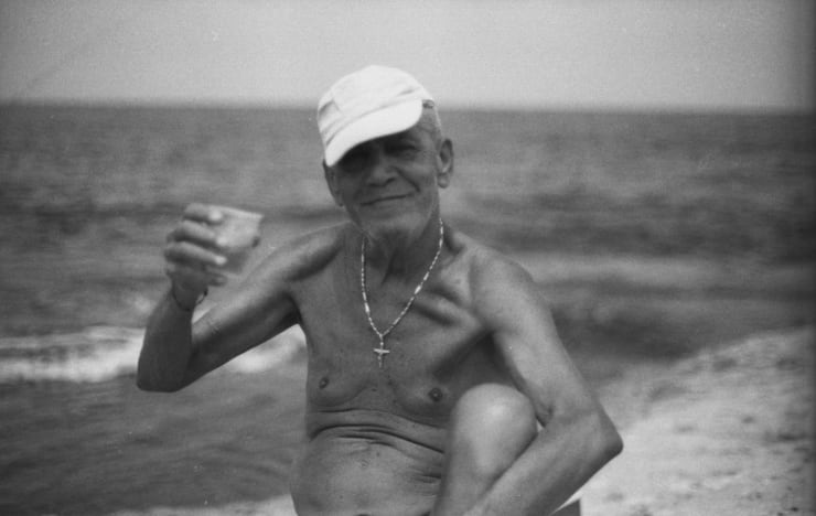 Lina Khaled To Beirout 35mm, Ilford hp5 400, Digital Print 30 x 42 cm 11 3/4 x 16 1/2 in