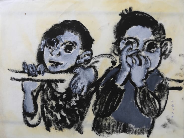Houssam Ballan Untitled, 2015 Mixed media on paper 20 x 29 cm 7 3/4 x 11 1/2 in