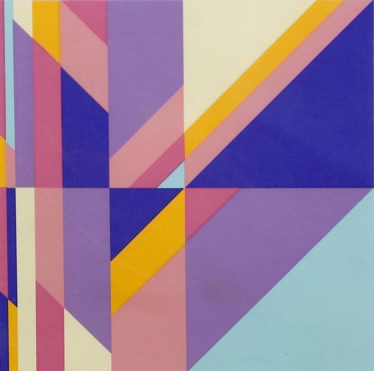 Kamal Boullata Second Quartet (Opus 3), 1994 Lithograph XI/XXX 26 x 26 cm 10 1/4 x 10 1/4 in