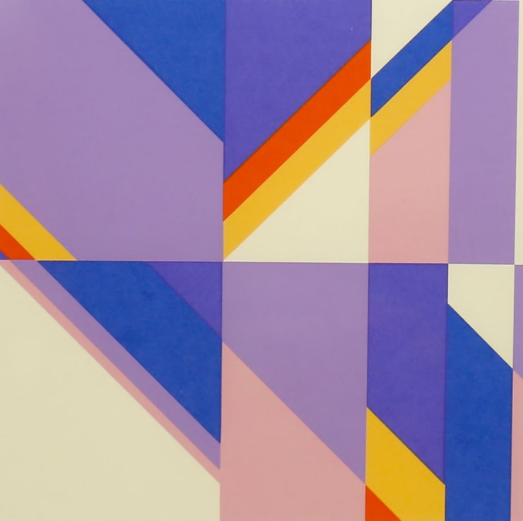 Kamal Boullata Third Quartet (Opus 3), 1994 Lithograph XI/XXX 26 x 26 cm 10 1/4 x 10 1/4 in