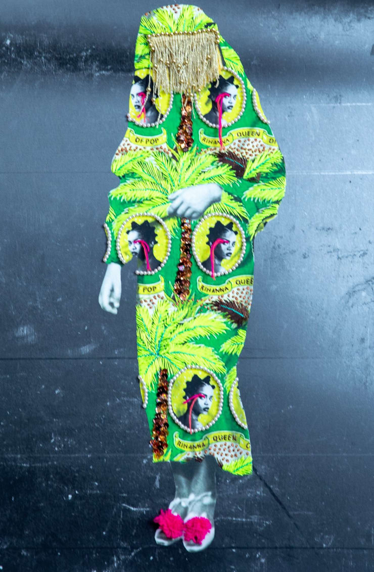 Azaïdé Bint Al Almas, 2023 Mixed media on canvas 120 x 80 cm 47 1/4 x 31 1/2 in Edition 1 of 8