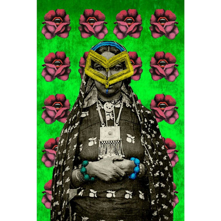 Zaina Said El-Hanim, 2017 Digital collage printed on Epson paper 80 x 64 cm 31 1/2 x 25 1/4 in