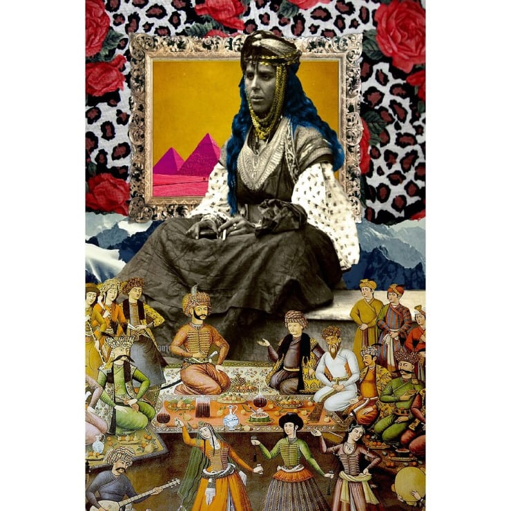 Zaina Said Haseeba, 2017 Digital collage printed on Epson paper 42 x 28 cm 16 1/2 x 11 in