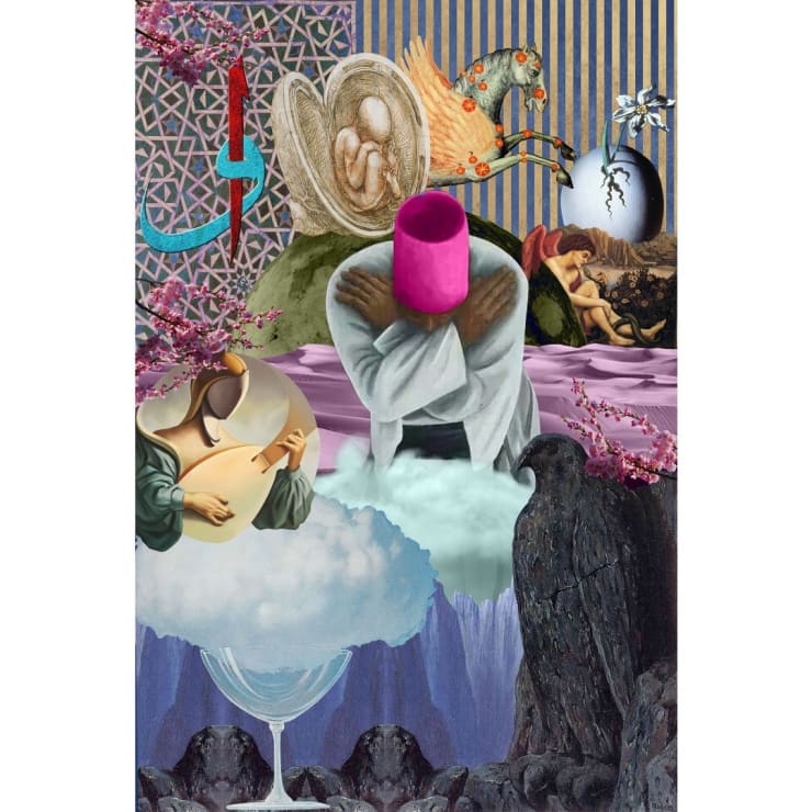 Zaina Said Kun, 2017 Digital collage printed on Epson paper 60 x 42 cm 23 1/2 x 16 1/2 in