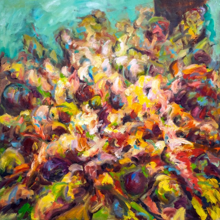 Ahmad Kasha Untitled, 2024 Oil on canvas 50 x 50 cm 19 3/4 x 19 3/4 in