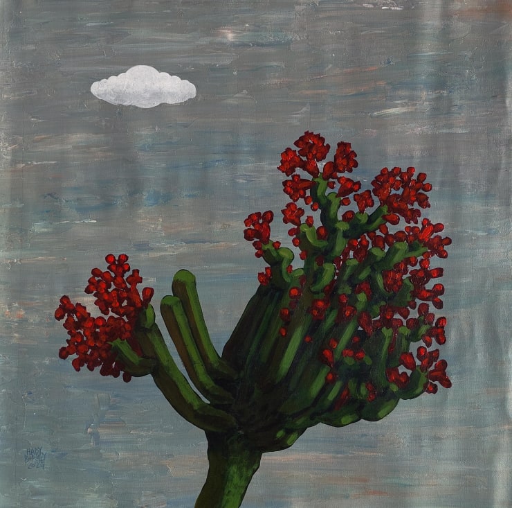 Hady Boraey Untitled, 2024 Acrylic on canvas 75 x 75 cm 29 1/2 x 29 1/2 in