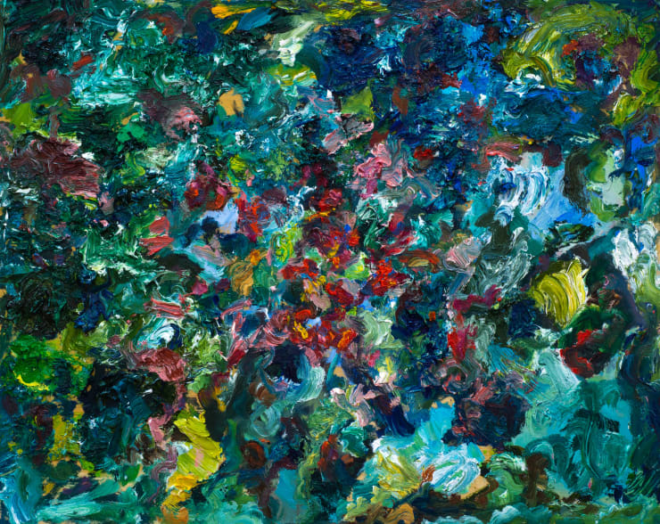 Ahmad Kasha Untitled, 2025 Oil on wood 50 x 40 cm 19 3/4 x 15 3/4 in