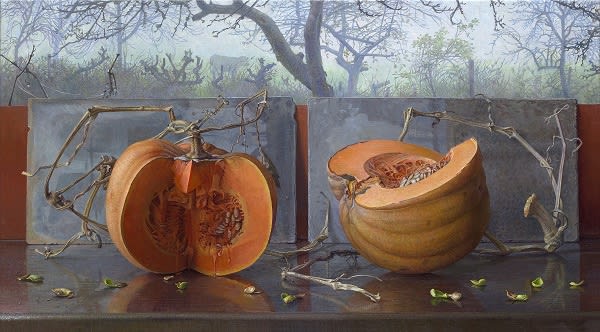 Joke Frima - Eternal Return - 2016 - olieverf op doek - 50 x 87 cm