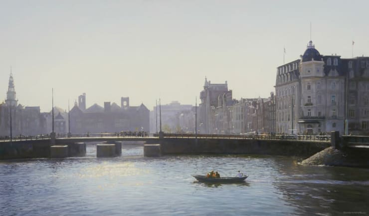 Gerard Huysman - Amsterdam - 2019 - olieverf op paneel - 95 x 56 cm