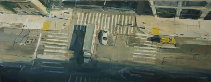 Robert Vorstman - Zebra - 2019 - olieverf op doek - 85 x 220 cm