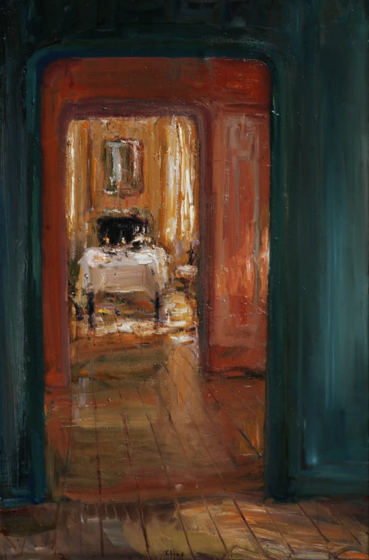 Tweede huis - 2018 - Olieverf op doek - 120 x 80 cm