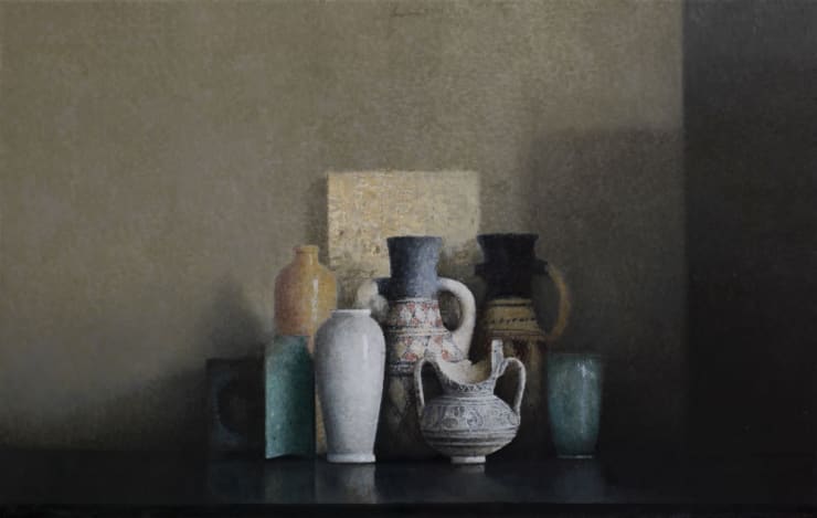 Pedro Escalona - Jarras - 2018 - Olieverf op canvas - 73 x 46 cm